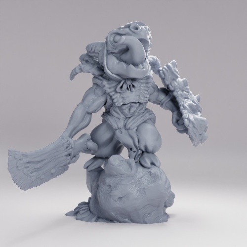 Picture of Kobold Leader On Rock