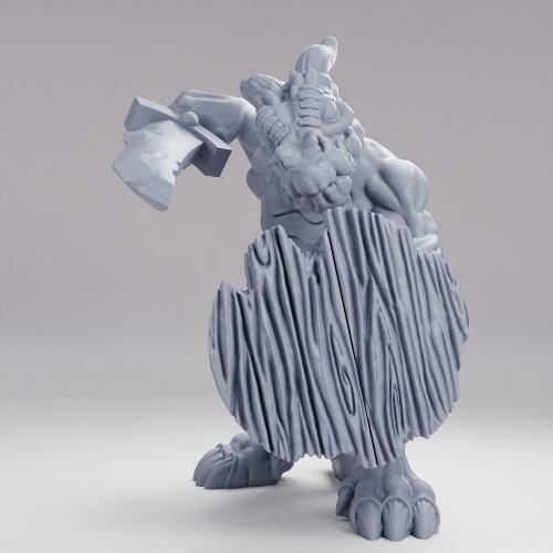 Picture of Kobold Sword Pose A