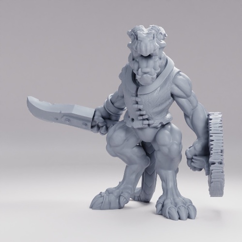 Picture of Kobold Sword Pose B Alt