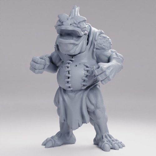 Picture of Kuo-Toa Fishfolk Unarmed Pose B