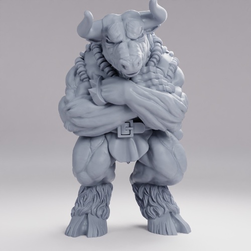 Picture of Minotaur Bouncer Pose A