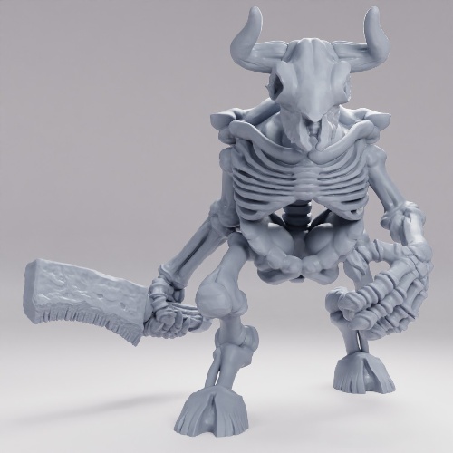 Picture of Minotaur Skeleton A