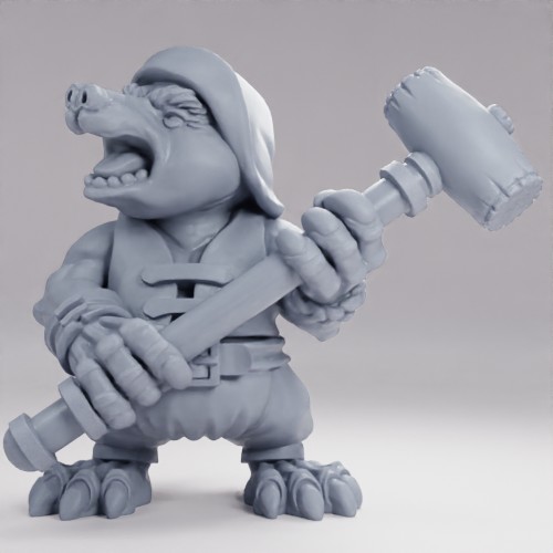 Picture of Mole Two Handed Hammer A