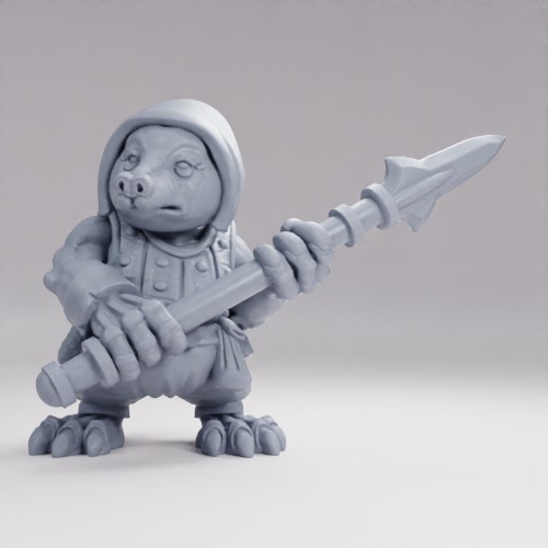 Picture of Mole With Spear E