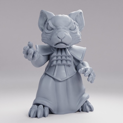 Picture of Mouse Folk Necromancer Pose A