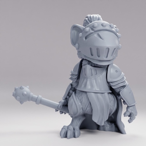 Picture of Mouse Knight Mace A