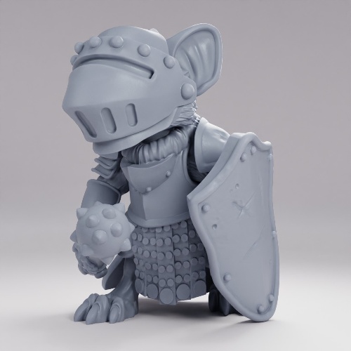 Picture of Mouse Knight Mace C
