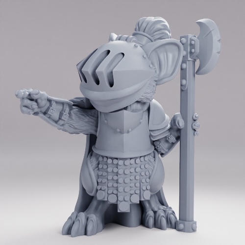 Picture of Mouse Knight Pose A