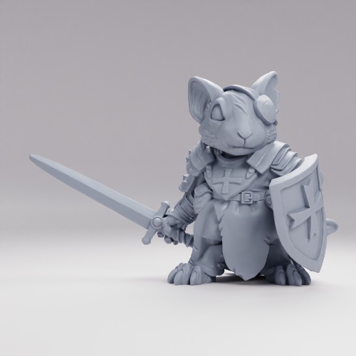 Picture of Mouse Sword and Sheild A