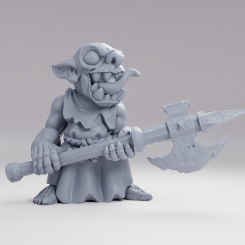 Picture of Night Goblin Halberd A