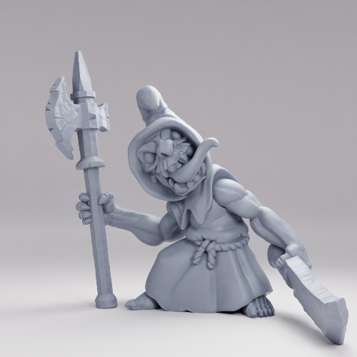 Picture of Night Goblin Halberd C