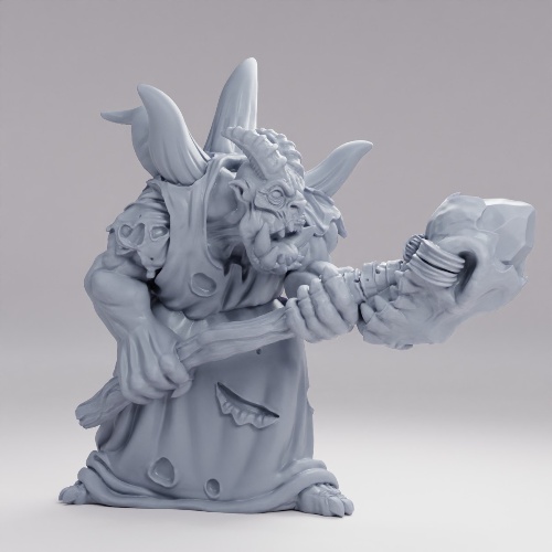 Picture of Orc Shaman Pose A
