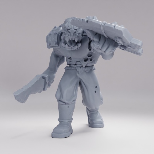 Picture of Orc Shield Pose B