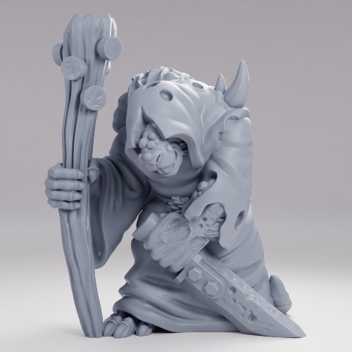 Picture of Plague Monk Pose A