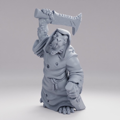 Picture of Plague Monk Sword Pose B