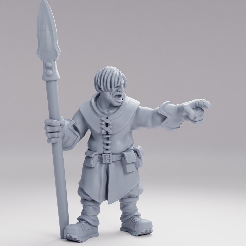 Picture of Ranger With Spear A