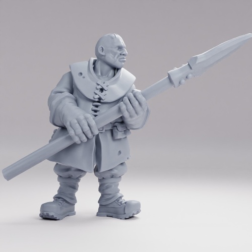 Picture of Ranger With Spear D