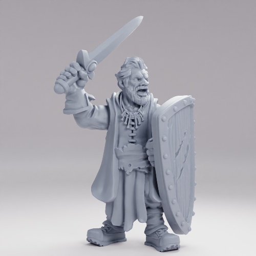 Picture of Ranger With Sword And Shield A