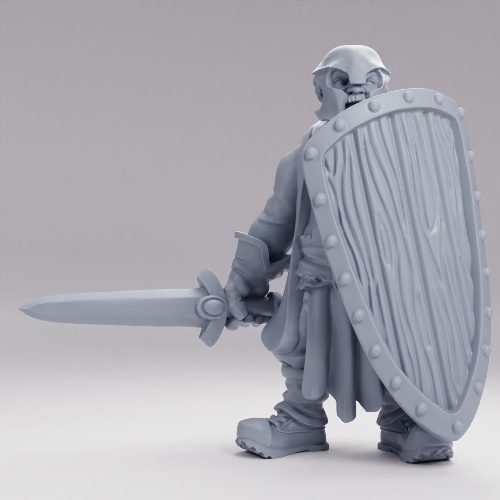 Picture of Ranger With Sword And Shield E