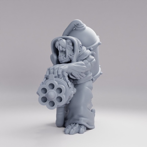Picture of Ratfolk Chain Gun Pose A
