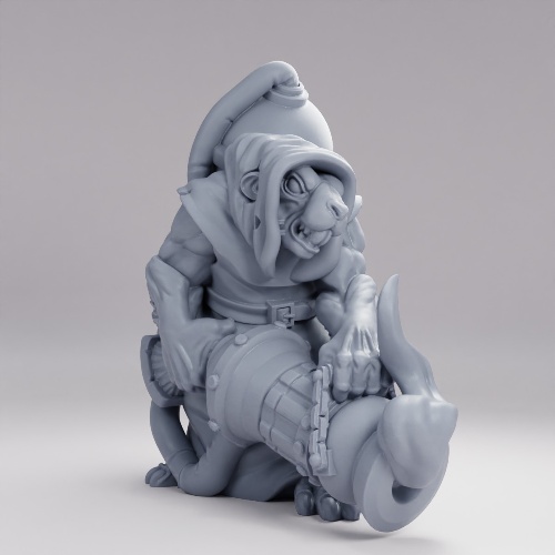 Picture of Ratfolk Flamer Pose B