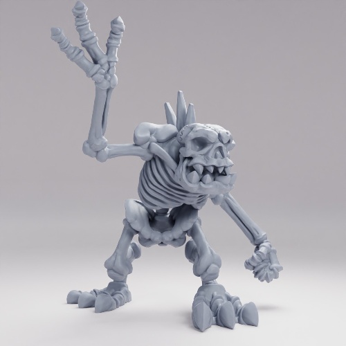 Picture of River Troll Skeleton A