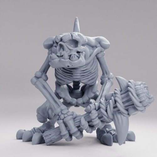 Picture of River Troll Skeleton C