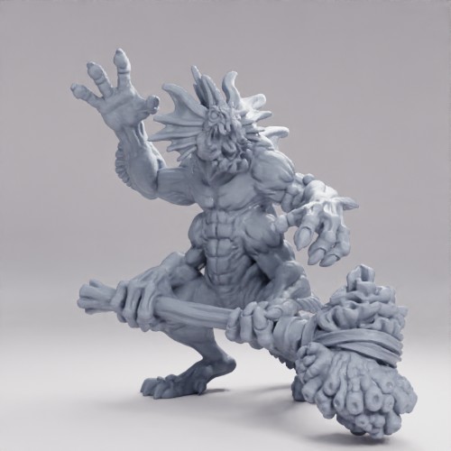 Picture of Sahuagin Brawler Hammer C