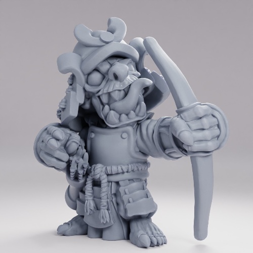ゴブリンの武士（弓） の画像