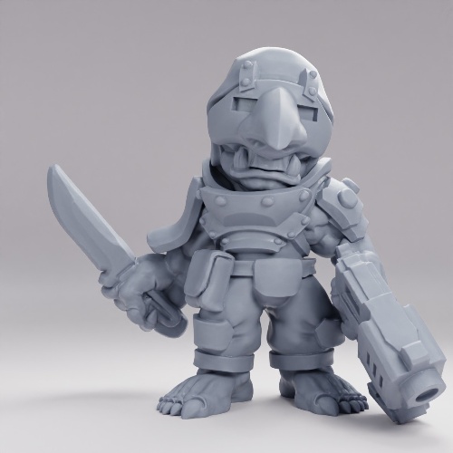Picture of Scifi Goblin Pistol C