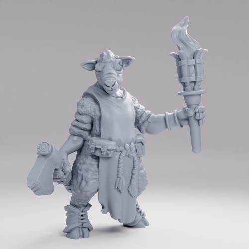 Picture of Sheep Folk Axe A