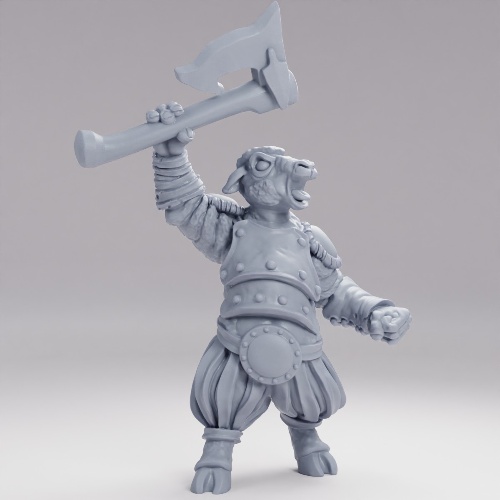 Picture of Sheep Folk Axe D