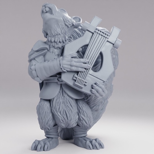 Picture of Squirrel Bard Pose A