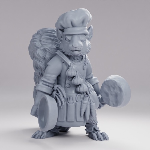 Picture of Squirrel Cook