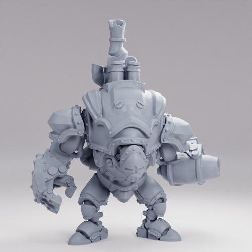 Picture of Steam Golem Cannon