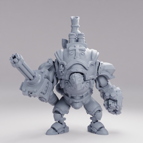 Picture of Steam Golem Chain Gun