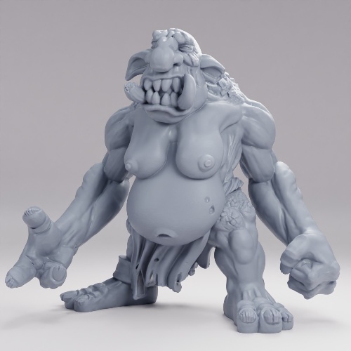 Picture of Stone Troll Female C