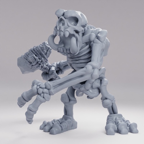 Picture of Stone Troll Skeleton A