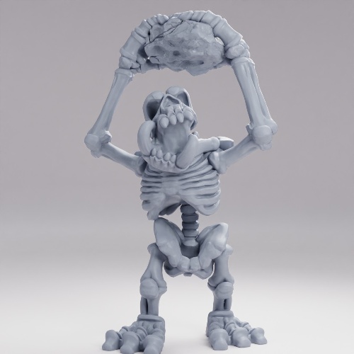 Picture of Stone Troll Skeleton B