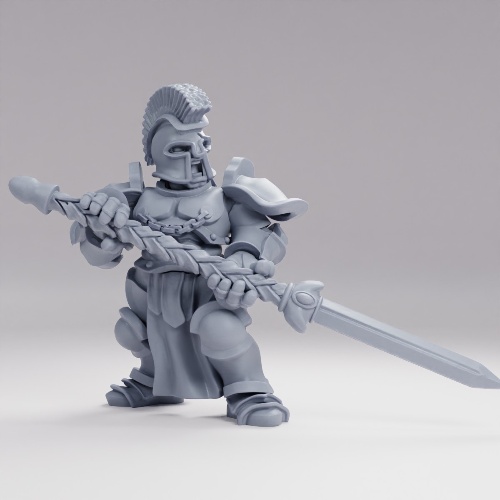 Picture of Storm Knight Glaive Pose C