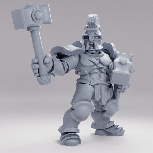 Picture of Storm Knight Hammers Pose B