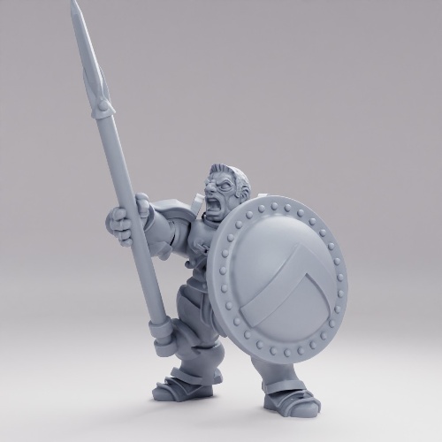 Picture of Storm Knight Spear Pose A