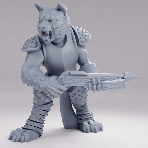 Picture of Tabaxi Crossbow Pose A