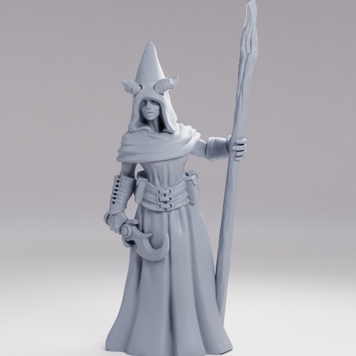 Picture of Tiefling Sorcerer Pose B