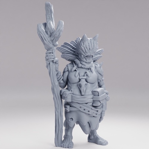 大口のシャーマン の画像