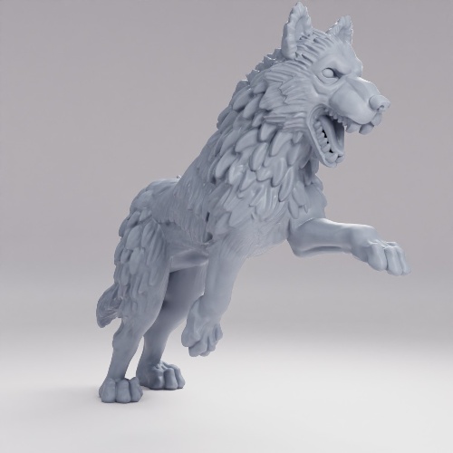 Picture of Wolf Pose B