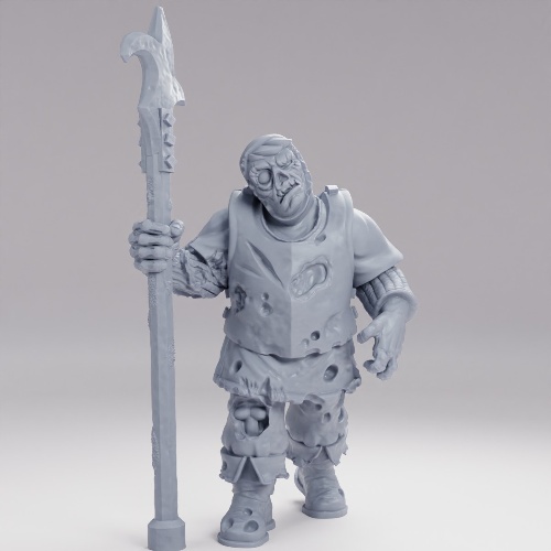 Picture of Zombie Guard Polearm A