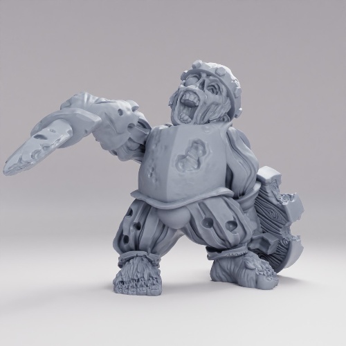 Picture of Zombie Halfling Armed B