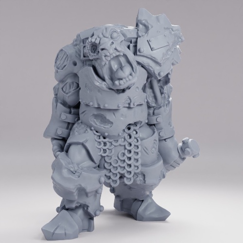 Picture of Zombie Orc Pose B