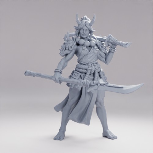 鬼の女戦士 B の画像